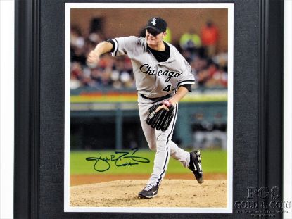 Picture of Signed Jake Peavy Chicago White Sox MLB Baseball 8x10 Photo in Frame 14759