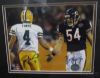 Picture of Brett Favre & Brian Urlacher 32"x20" Matted/Framed Signed Photo 28018