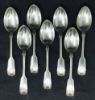 Picture of Antique Roberts & Belk R&B Furnival Sterling Silver Flatware Sheffield (46pcs) 119oz 28077