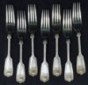 Picture of Antique Roberts & Belk R&B Furnival Sterling Silver Flatware Sheffield (46pcs) 119oz 28077