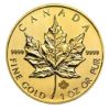 Picture of 1 oz .9999 Gold Maple Leaf (Year Varies)