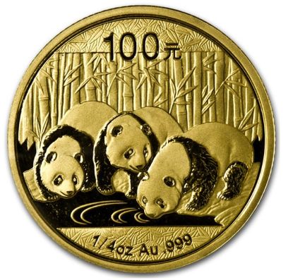 Picture of 1/4 oz China Gold Panda - BU 1982-2000 (Year Varies)
