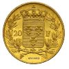 Picture of France 20 Francs Gold Louis XVIII (1814-1824) AU .1867 AGW