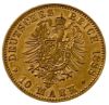 Picture of Germany 10 Mark Gold Prussia Friedrich III (1890-1912) AU .1152 AGW