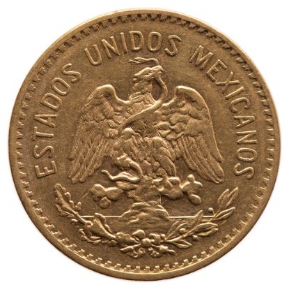 Picture of Mexico Gold 5 Peso (Random Date) BU .1205 AGW