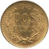 Picture of Mexico Gold 2 Peso (Random Date) BU .048 AGW