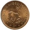 Picture of South Africa 2 Rand Gold (Random Date) BU .2354 AGW