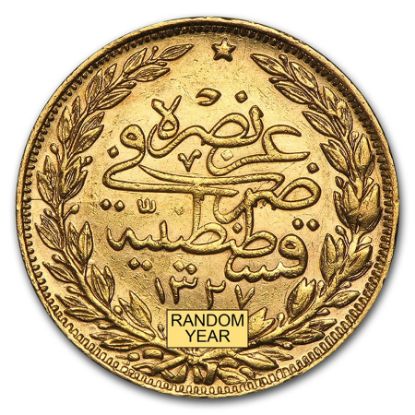 Picture of Turkey 100 Kurush Gold (1876-1918) .213 AGW
