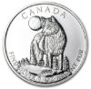 Picture of 1 oz Silver $5 Canadian Predator Series Wolf (Random Date) BU