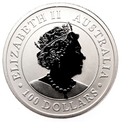 Picture of $100 Australia Platinum Kangaroo 1oz (Random Date) BU