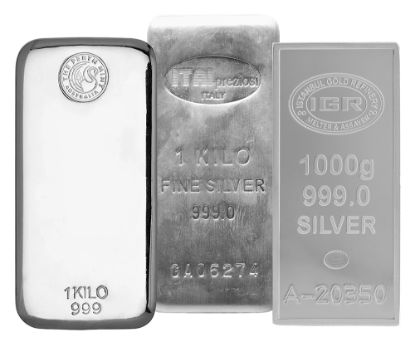 Picture of 1 Kilo Silver Bar - Design Varies