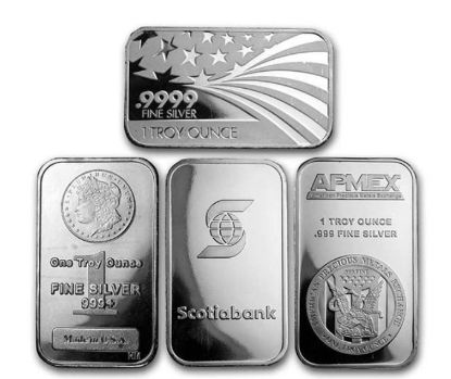 Picture of 1 oz Silver Bar (Design Varies)
