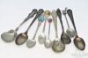 Picture of Assorted Antique Souvenir Spoons Italy Gerber Sunkist Rolex 24pc SP 