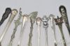 Picture of Assorted Antique Souvenir Spoons Italy Gerber Sunkist Rolex 24pc SP 