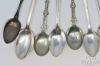 Picture of Assorted Antique Souvenir Spoons Italy Gerber Sunkist Rolex 24pc SP 