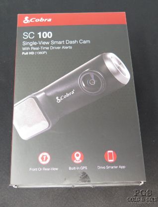 Picture of Cobra SC100 Single-View Smart Dash Cam Full HD w/ Real-Time Driver Alerts 