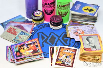 Picture of Pog Game Pieces Cap Caddy, Disney, NKOTB New Kids on the Block Assorted Cards 