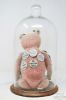 Picture of Glass Dome with Vintage Teddy Bear & Political Buttons