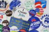 Picture of Political Buttons Assorted Lot Pinback Election Pins 53 Pcs