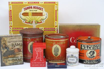 Picture of Vintage Cigar Boxes & Tobacco Tins 