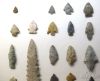 Picture of Museum Quality Authentic Native American Arrowhead & Spearhead Collection