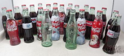 Picture of (21) Unopened Vintage Coca-Cola 8oz Glass Bottles + 3 opened 