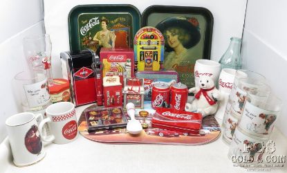 Picture of Massive Vintage Coca-Cola Collection - Tins, Mugs, Placemats, etc