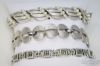 Picture of Vintage Silver Tone Jewelry Assorted Majorica, Trifari, Monet, Richelieu 