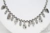 Picture of Signed Brighton Heart Charm Necklace Swarovski Pave Crystal Jelly Bracelet 