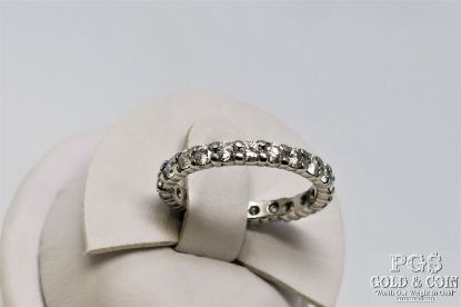 Picture of 2.2ct Diamond Platinum Eternity Wedding Band Ring