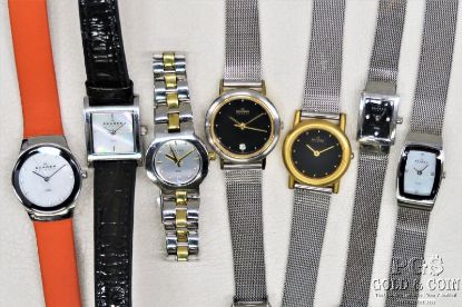 Picture of (7) Assorted Vintage Skagen Watch Job Lot Ultra Thin