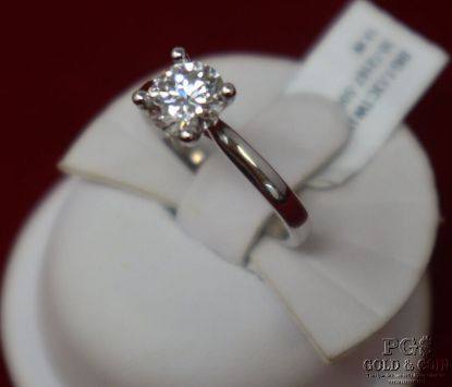 Picture of 14K Solitare Diamond Engagement Ring 1.13ct 