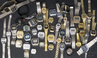 Picture of (44) Vintage Digital Wrist Watches for Wear/Repair/Parts 