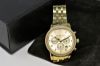 Picture of Michael Kors Watch Chronograph MK-6342 Goldtone Dial Crystal Bezel 