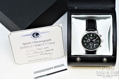 Picture of Classic Grand Prix Limited Edition Military Watch w/ Box 