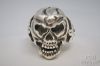 Picture of Sterling Silver Biker Skull Ring 