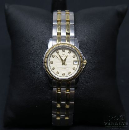 Picture of Lucien Piccard Ladies Two-Tone Wrist Watch 