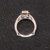 Picture of GIA Certified 18k 1.24ct VS1/I Halo Cut Diamond Engagement Ring 