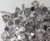 Picture of Assorted Sterling Silver Pins and Brooches - 54.35ozt 