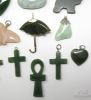 Picture of Assorted Carved Jade Pendants (10) &  Jade Buddha Pendant (1)