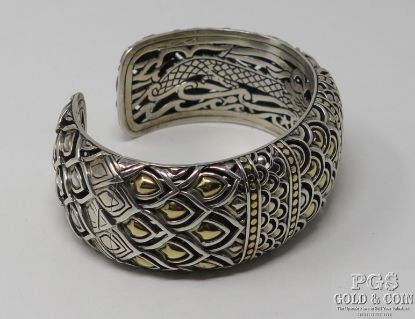 Picture of 18k & Sterling Silver John Hardy Legends Naga Cuff NWT