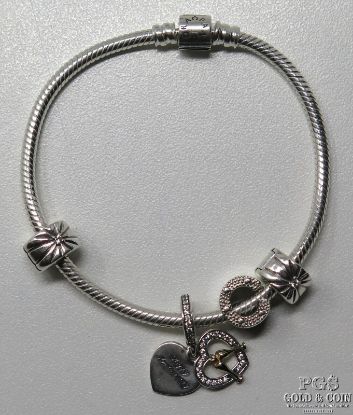 Picture of Pandora Sterling Silver Anniversary Bracelet 