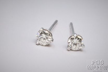 Picture of 14k .39cttw I2/H Diamond Stud Earrings