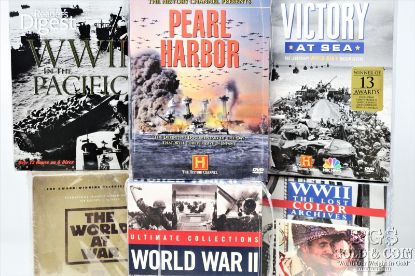 Picture of Collection of War Movies/DVDs - WWII, WWII in Pacific, Pearl Harbor & more