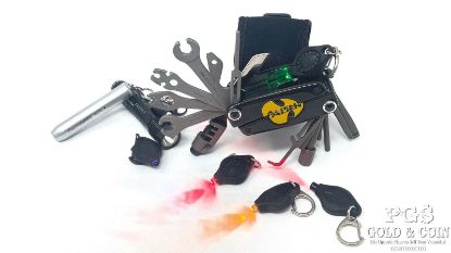Picture of Assorted Lot Alien 2 Bike Tool, Proton Pen Lights, Pointer, Key Clips 