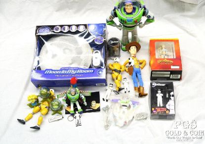 Picture of Vintage Toy Lot - Buzz Lightyear, Woody, Top Gear, EverQuest, Simpsons (20pcs)