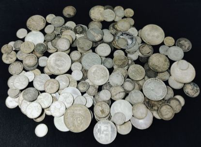 Picture of  Assorted World/Foreign Silver Coins (1111.1g/35.7ozt)