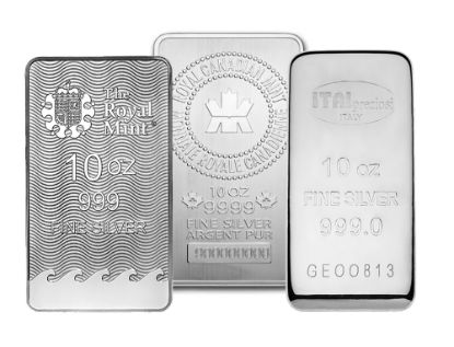 Picture of 10 oz Silver Bar - Brand Varies 