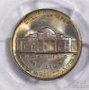 Picture of 1950-D Jefferson Nickel MS66 PCGS Rainbow Toned Key Date 