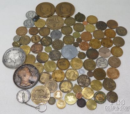 Picture of Assorted Vintage Medals & Token Collection